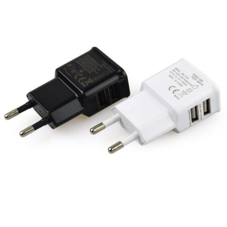 EU stecker 5V 2A Dual USB Universal Handy Ladegeräte Travel Power Adapter Ladegerät Stecker Ladegerät für iPhone für android